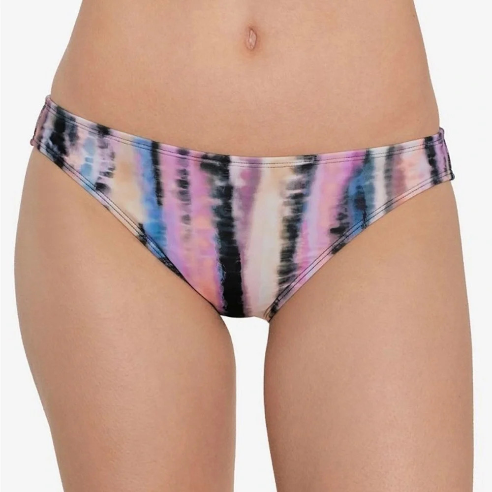 NWT SALT + COVE Juniors' Printed High-Waist Bikini Bottoms, Created For Macy's